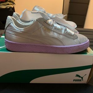 Satin basket puma